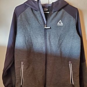 Gerry dark grey hooded jacket